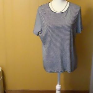 Talbots cotton knit top